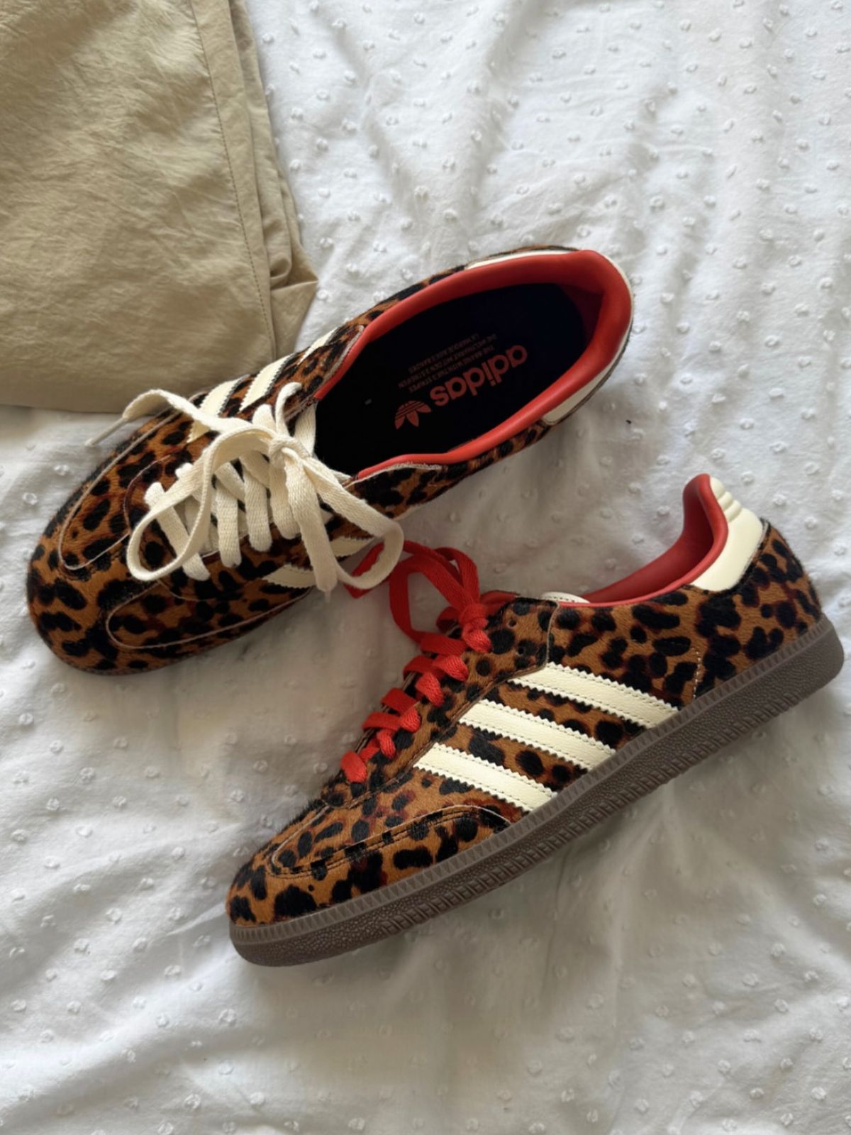 Samba OG Preloved Red Leopard