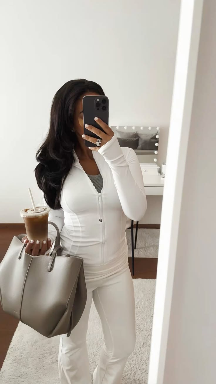 Ensemble Lululemon Define & Align Blanc