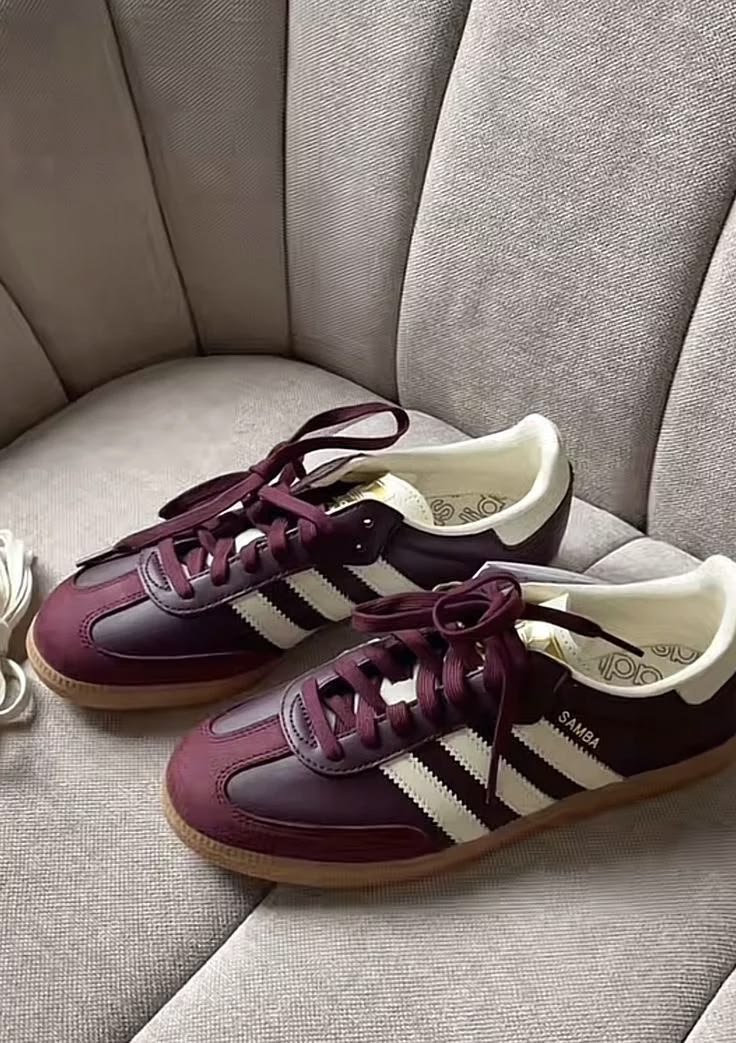 Samba OG Maroon Gold Metallic