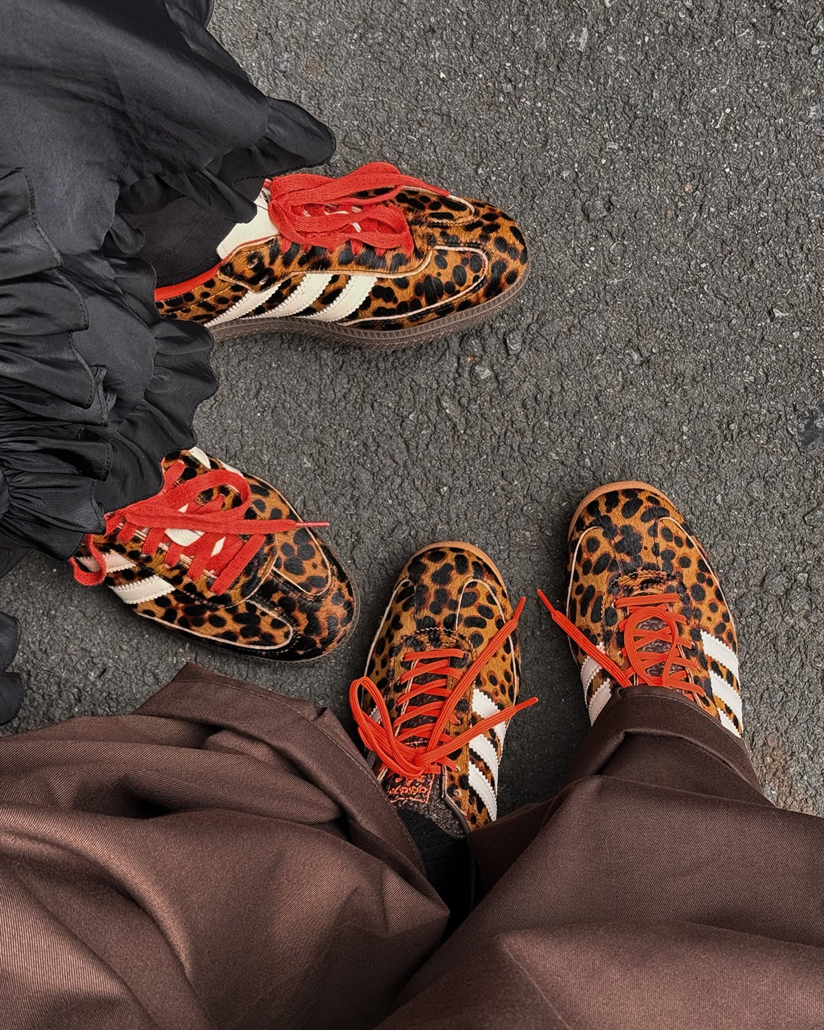 Samba OG Preloved Red Leopard