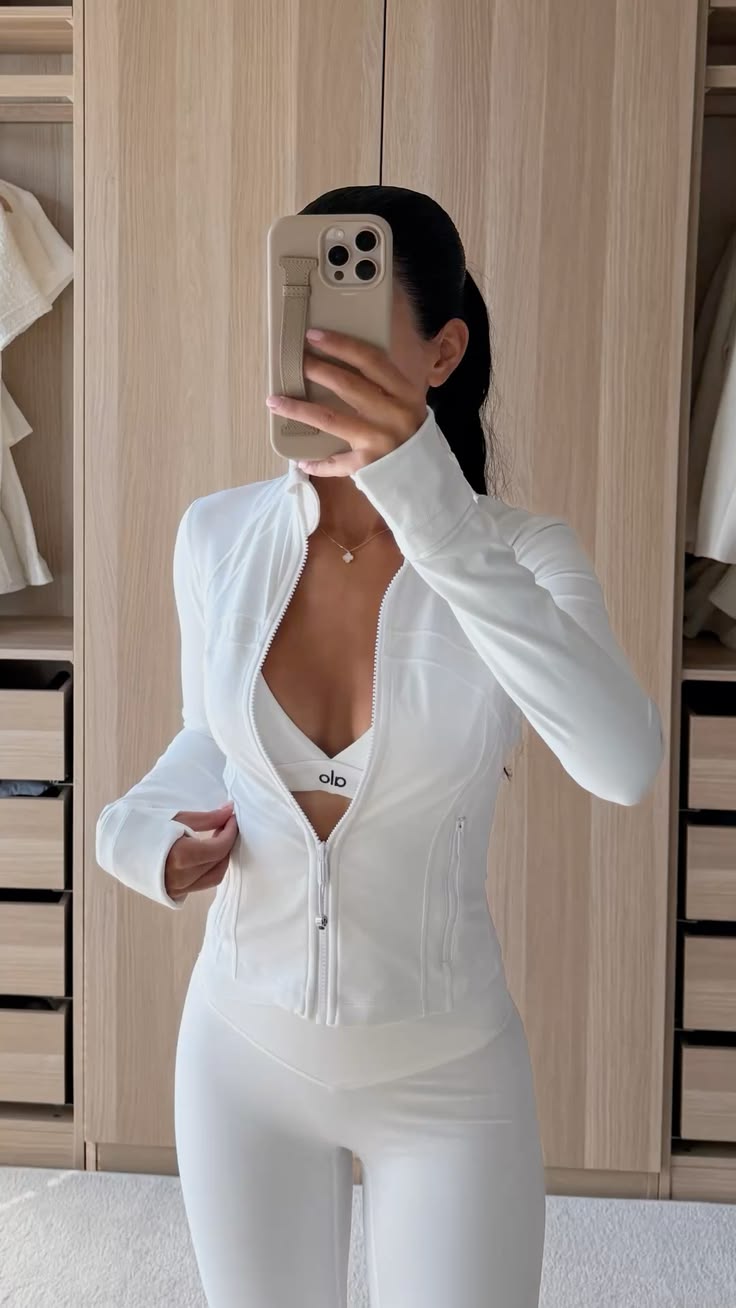 Ensemble Lululemon Define & Align Blanc