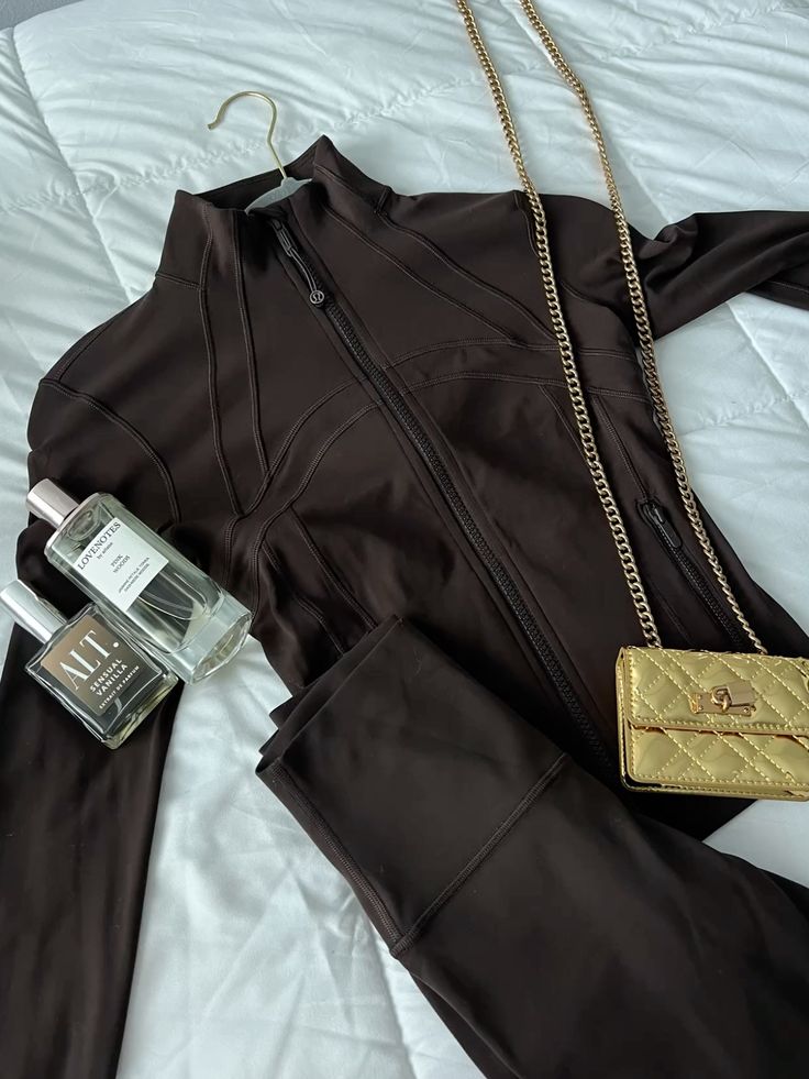 Ensemble Lululemon Define & Align Marron