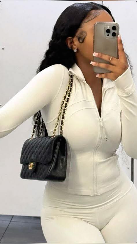 Ensemble Lululemon Define & Align Blanc