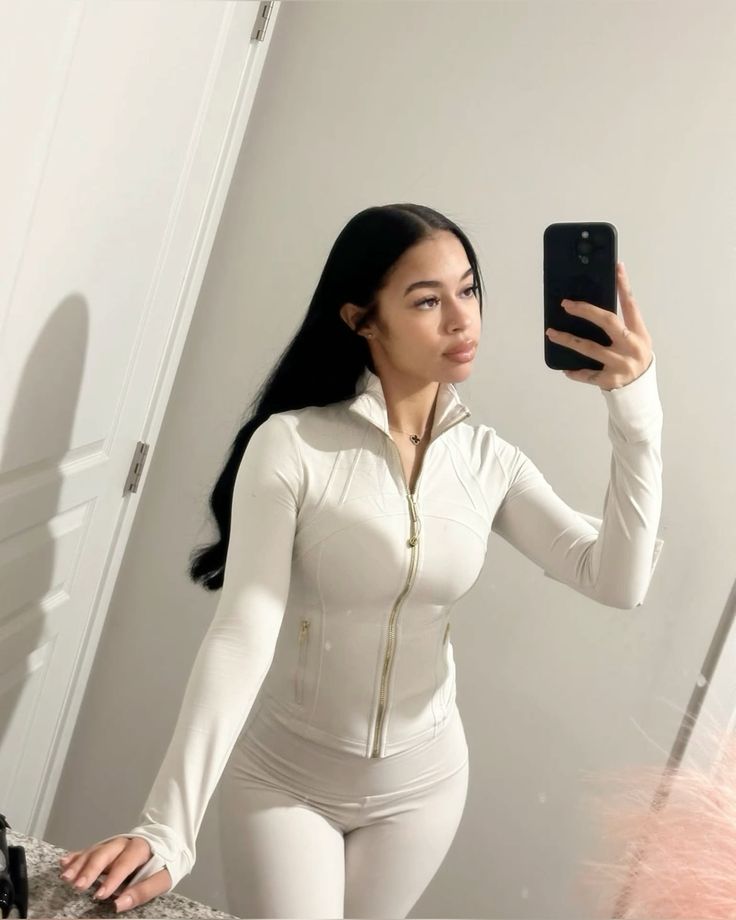 Ensemble Lululemon Define & Align Crème