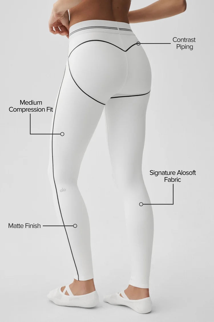 Legging Taille Haute Airbrush Heart Throb Alo