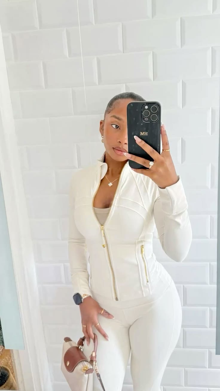Ensemble Lululemon Define & Align Crème